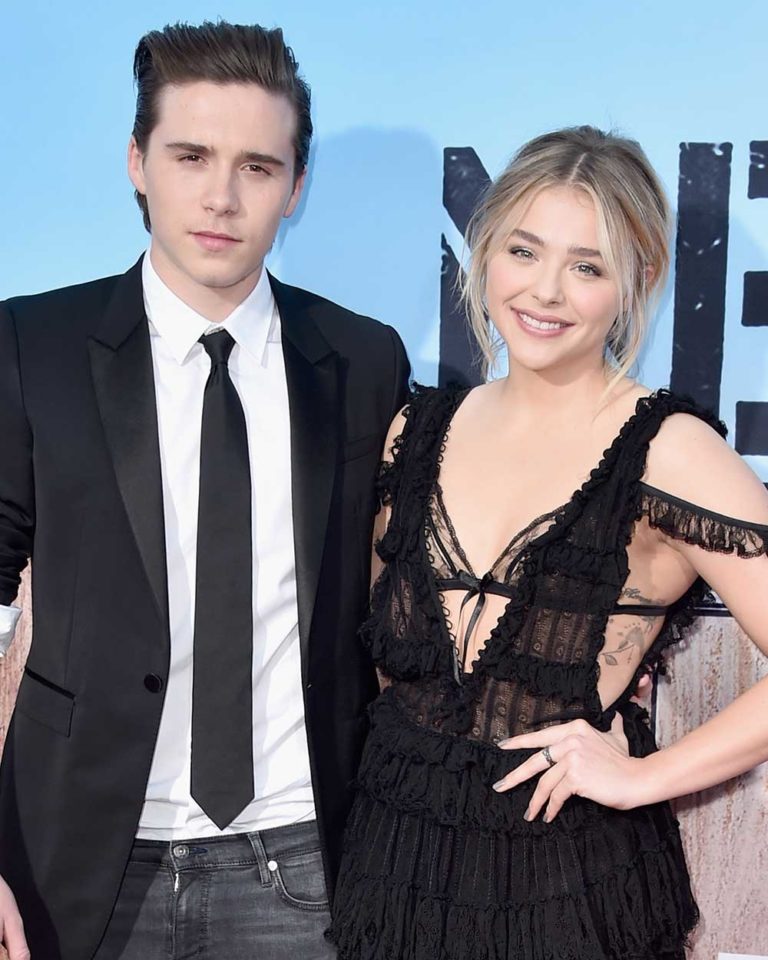 Brooklyn Beckham and Chloe Moretz