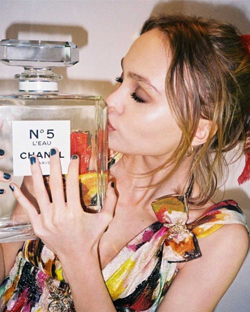 Lily Rose Depp is the new face of Chanel's No.5 fragrance
