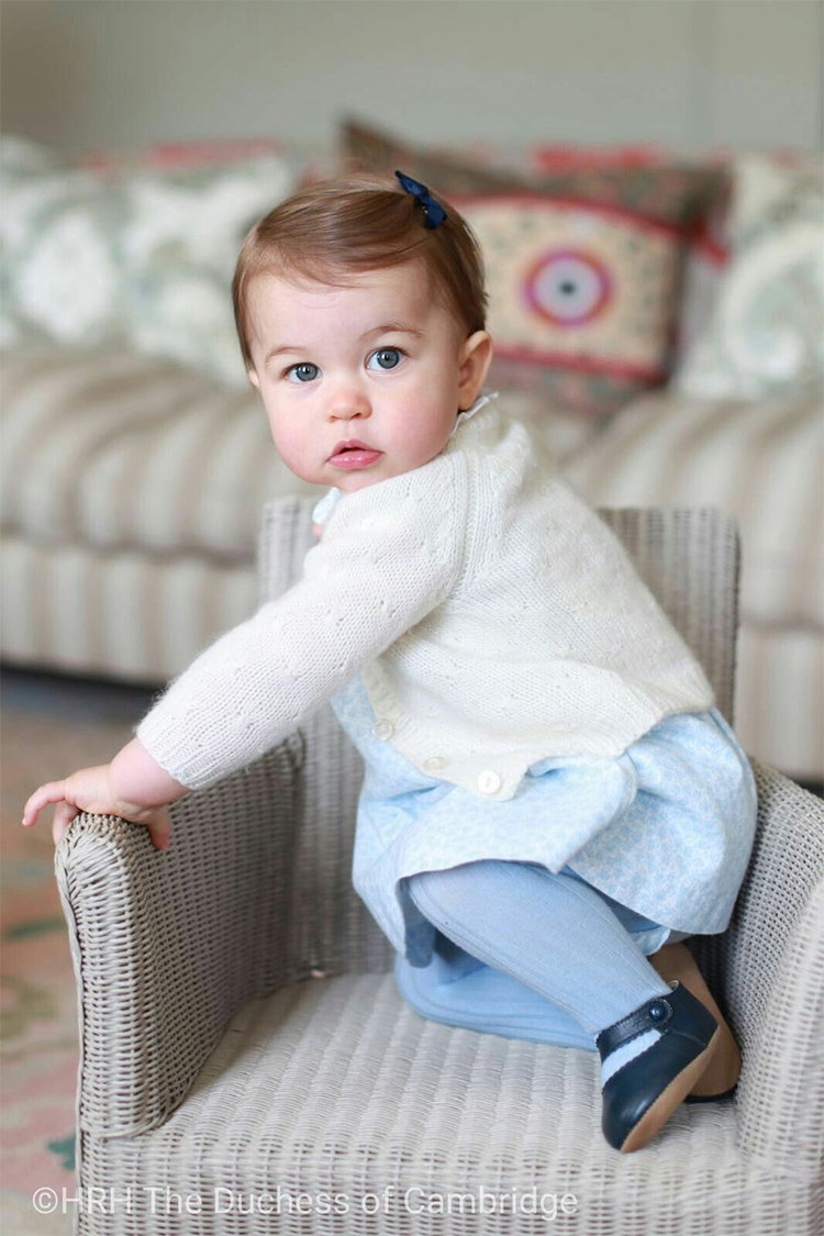 Princess Charlotte turns one