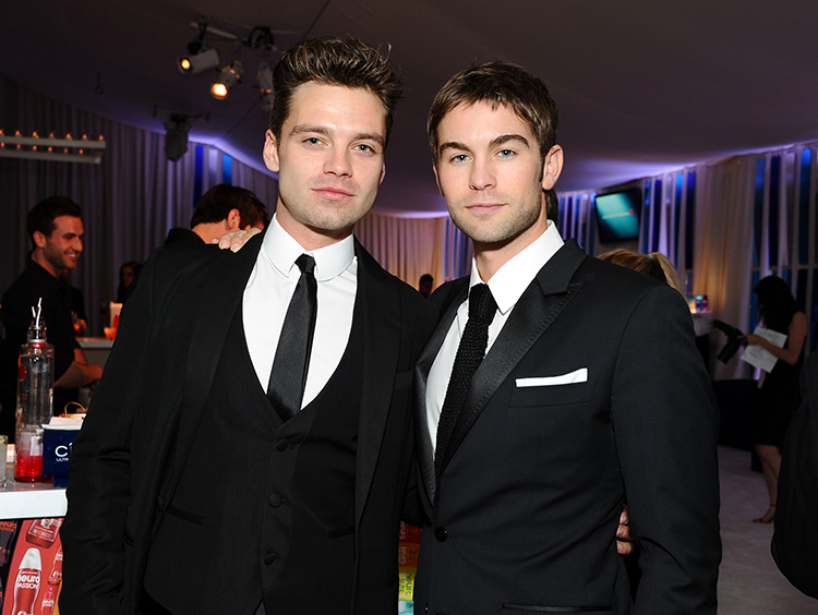 Sebastian Stan and Chace Crawford.