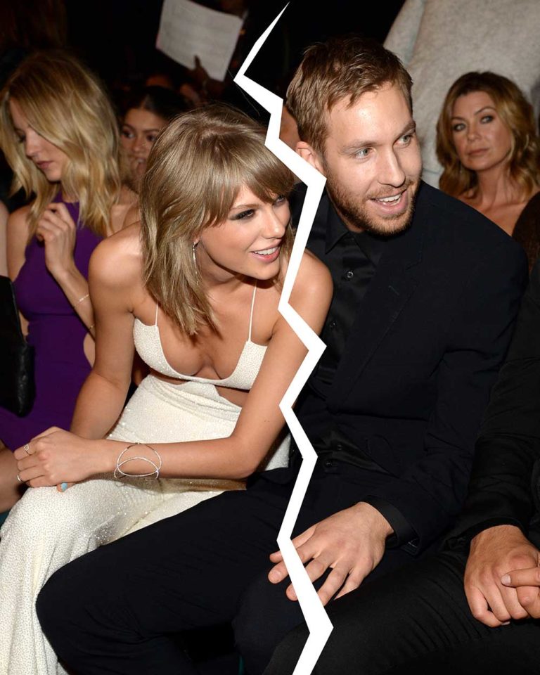 Taylor Swift and Calvin Harris split