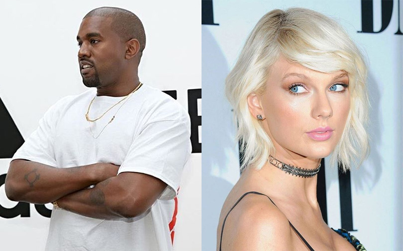 Taylor Swift Kanye West feud