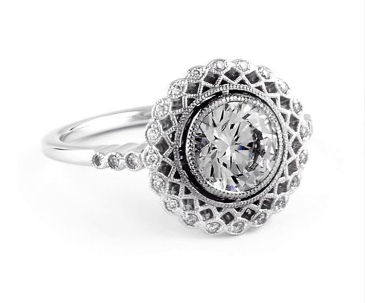 Alvadora diamond ring. Photo / Brilliantearth.com 
