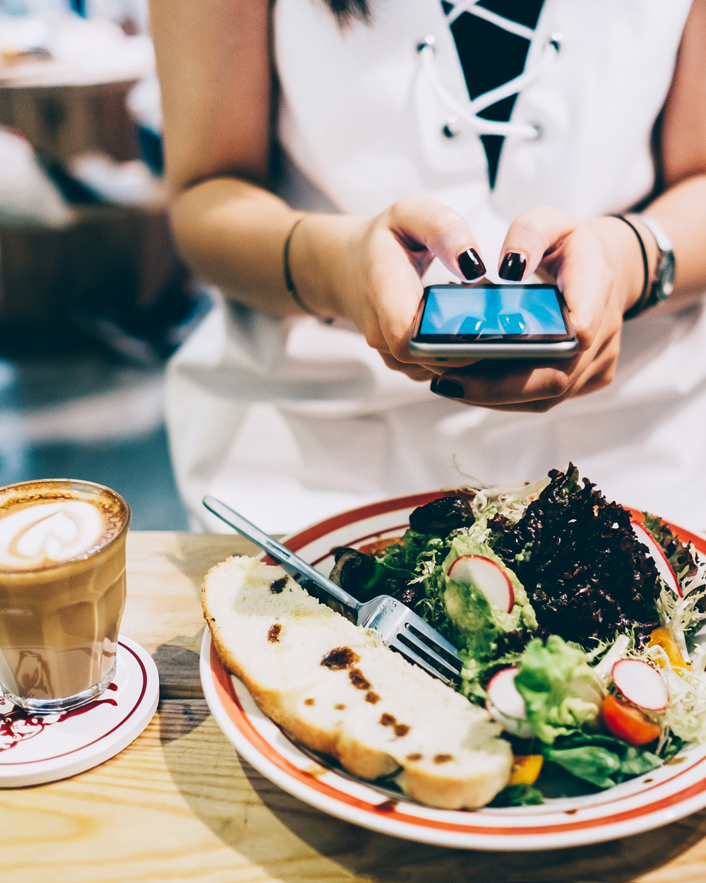 Waitress social media