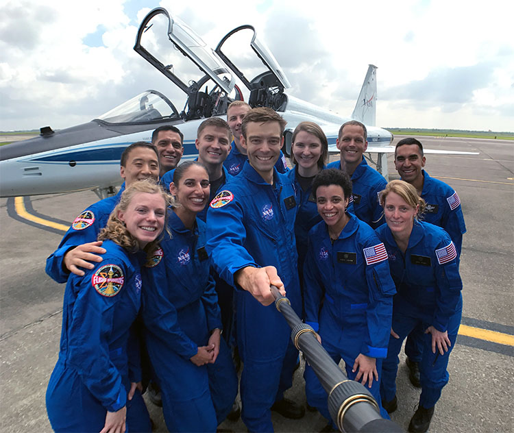 NASA new recruits embed